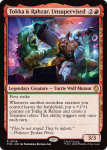 Tokka & Rahzar Unsupervised Teenage Mutant Ninja Turtles Commander - Damaged Foil
