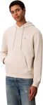Calvin Klein Long Sleeve Terry Monogram Hoodie In Chalk - Chalk XL