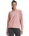Women's Ua Rival Terry Hoodie - Retro Pink XXL