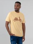 Brand Scooter Tee - New Wheat - New Wheat XXL
