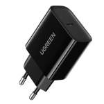 UGreen 1 Port 20W Pd Wall CHARGER-BLACK-UG-CD137-10191