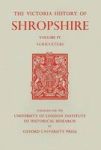 A History Of Shropshire - Volume Iv: Agriculture Hardcover
