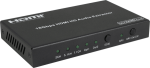 HDCVT HDMI 2.0 Audio Extractor With Dedicated HDMI Out Port For Audio Only