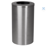 Unique Jumbo Steel Litter Mall Bin- PREMB01SS