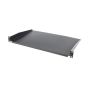 Intellinet 10 Inch Cantilever Shelf - 1U 350 Mm Depth Non-vented Black Retail Box 1 Year Warranty