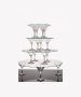 Cupcake Stand Glass 4 Tier