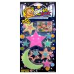 Glow In The Dark Stars & Moon Pack Of 20