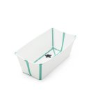 Stokke Flexi Bath + Free Newborn Support Worth 599 - White Aqua