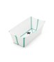 Stokke Flexi Bath + Free Newborn Support Worth 599 - White Aqua