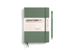 Leuchtturm Notebook Hardcover – A5 – Olive – Dotted