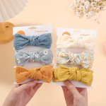 3PCS Cute Girls Bow Headband Hairbands Hair Accessories
