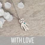 Maya Personalized Necklace Stainless Steel 45-50CM Chain Ready In 3 Days