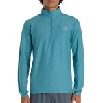 New Balance Space Dye Men's 1 4 Zip - Teal - L