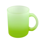 11OZ Green Frosted Glass Mug - Sublimation Express