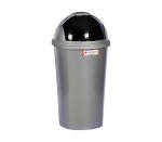 25LT Contour Round Lift Bin - Silver