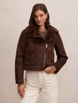 Juniper Aviator Jacket - 16 Chocolate