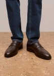 Umber Saddle Loafer