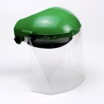 Face Shield Brow Guard+clear Visor F100C