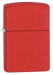 Zippo 233 Red Matte Logo