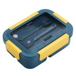 Small Stainless Steel Lunch Box Set Of 2 Durable Food Container