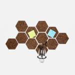 Emerging Creatives Hex Cork Organiser - Ebony