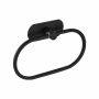 Bathroom Towel Ring Towel Rack Wall Mount Matte Black Oval Towel Ring MY03