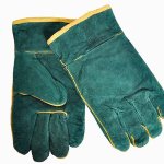 Glove Welding Green Wrist