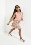 PoP Candy Cropped Top & Skirt Set - Multi