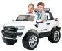 Ford Ranger F650 White - 2 Seater Kids Electric Ride On Car