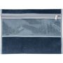 Trefoil 4 Stationery Denim Subject Bag With Window   Grey