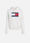 Tommy Hilfiger Plus Tjw Reg Tommy Flag Hoodie Ext - Ancient White