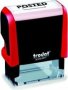4911 S-printy Stock Text Stamp - Posted Black Ink