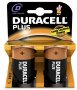 Duracell Plus D MN1300 938182 Battery Pack Of 2