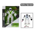 Battery Operated Robot White 21CM Marketplace Brits Bros