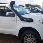 Toyota Hilux Chrome Lettering Snorkel Kit For