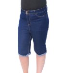 Ladies Denim Shorts - 54 Blue