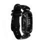 Killer Deals Silicone Strap For Fitbit Ace 3 - Black Flower Strap Only Watch Excluded