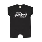 Newest Member Of The Pack Printed Romper
