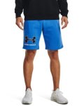 Men's Ua Rival Fleece Graphic Shorts - Victory Blue Md