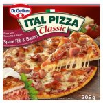 Ital Pizza Classic Spare Rib & Bacon Pizza 350G