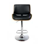 JOST Walnut Black Wood Barstool - JY-1087W