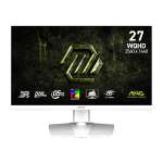 MSI Mag 274QRFW E20 27" Wqhd 200HZ Ips Gaming Monitor - White-mag 274QRFW E20