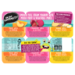 My Goodness Smooth Full Cream Yoghurt With Mixed Fruit & Vegetable Pur E 6 X 75G