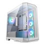 MSI Mag Pano M100R Pz M-atx Argb Gaming Chassis - White