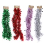 Choice Christmas Tinsel 7.5CMX4X2.7M Colour May Vary