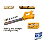 Blower Cordless Leaf One Speed 20V Tool Only Ingco CABLI20323
