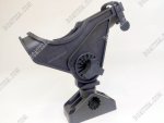 Rod Holder Plastic Adjustable - Black
