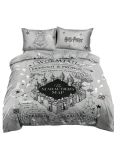 Marauder's Map Grey Duvet Cover Set