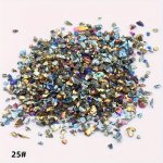 10G 1.5-3.5MM Irregular Imitation Ore Colorful Glass Crushed Stone Diy Nail Art Box Package Photo Frame Filling Special Decorati