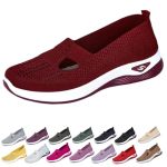 Orthopedic Shoes For Women Wide Width Breathable Walking Comfortable Slip On Non Slip Food Service Lightweight Arch Support Snea